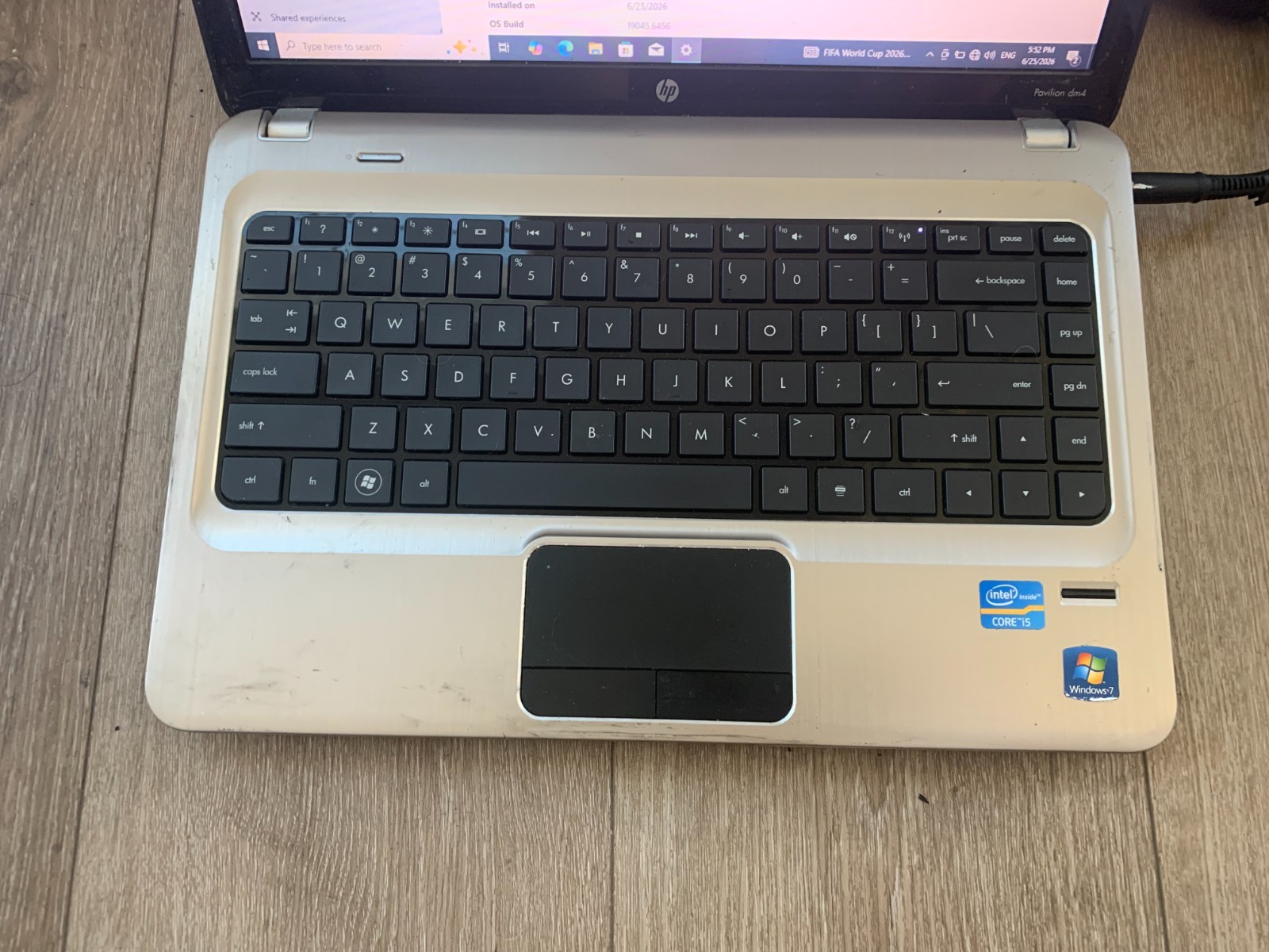 HP Pavilion dm4 14″ Intel Core i5-2410M 2.30GHz 6GB RAM 500GB HDD Win 10 Pro