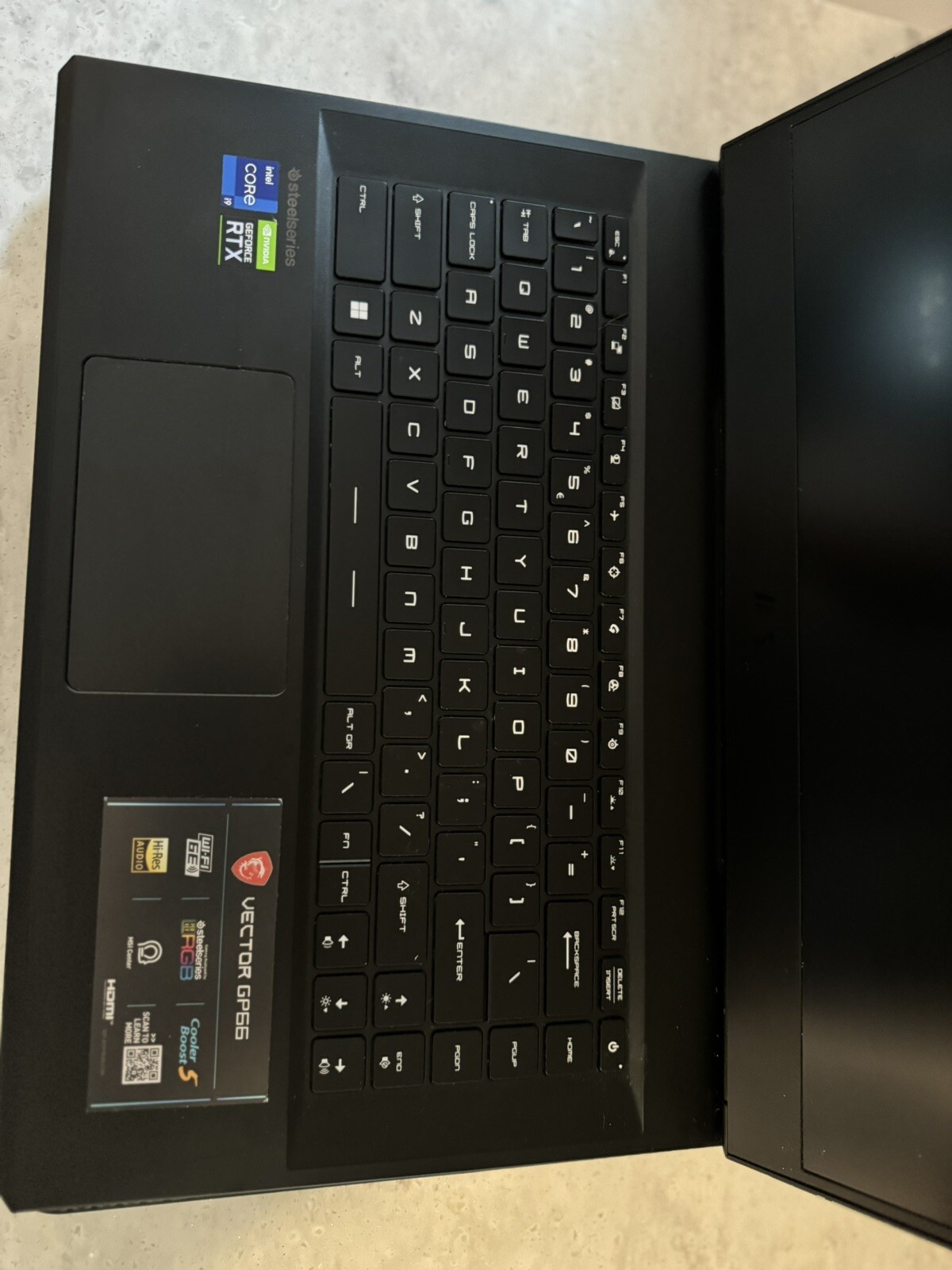 MSI Vector GP66HX 15.6″ Core i7-12800HX 1.5GHHz 32GB 1TB SSD RTX 3070 Ti READ