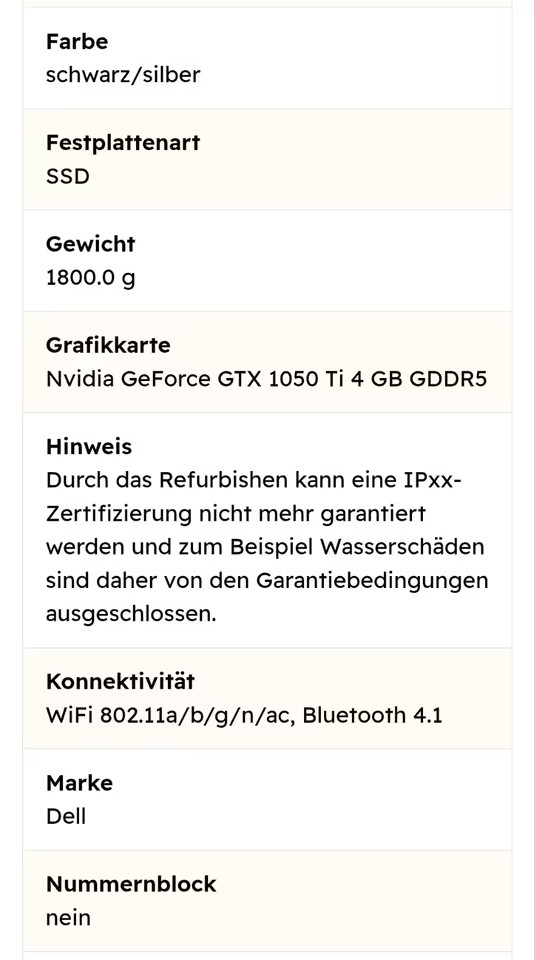 Laptop Dell XPS 15 9570 | i9-8950HK | 15.6″