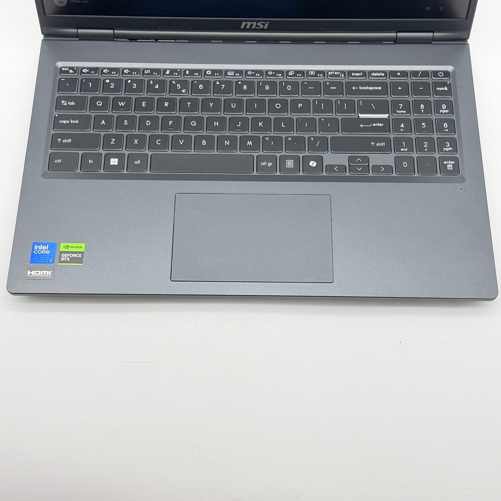 MSI VenturePro 16 Laptop Intel Core 7 240H RTX 5050 32GB RAM 1TB SSD Gray T