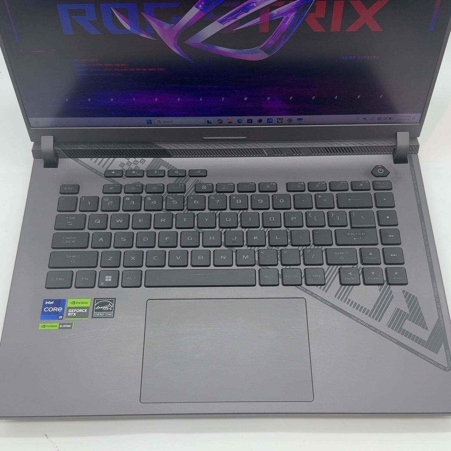 Asus ROG Strix G16 G614J 16″ i9-13980HX 2.2GHz 32GB RAM 1TB SSD GeForce RTX 4070