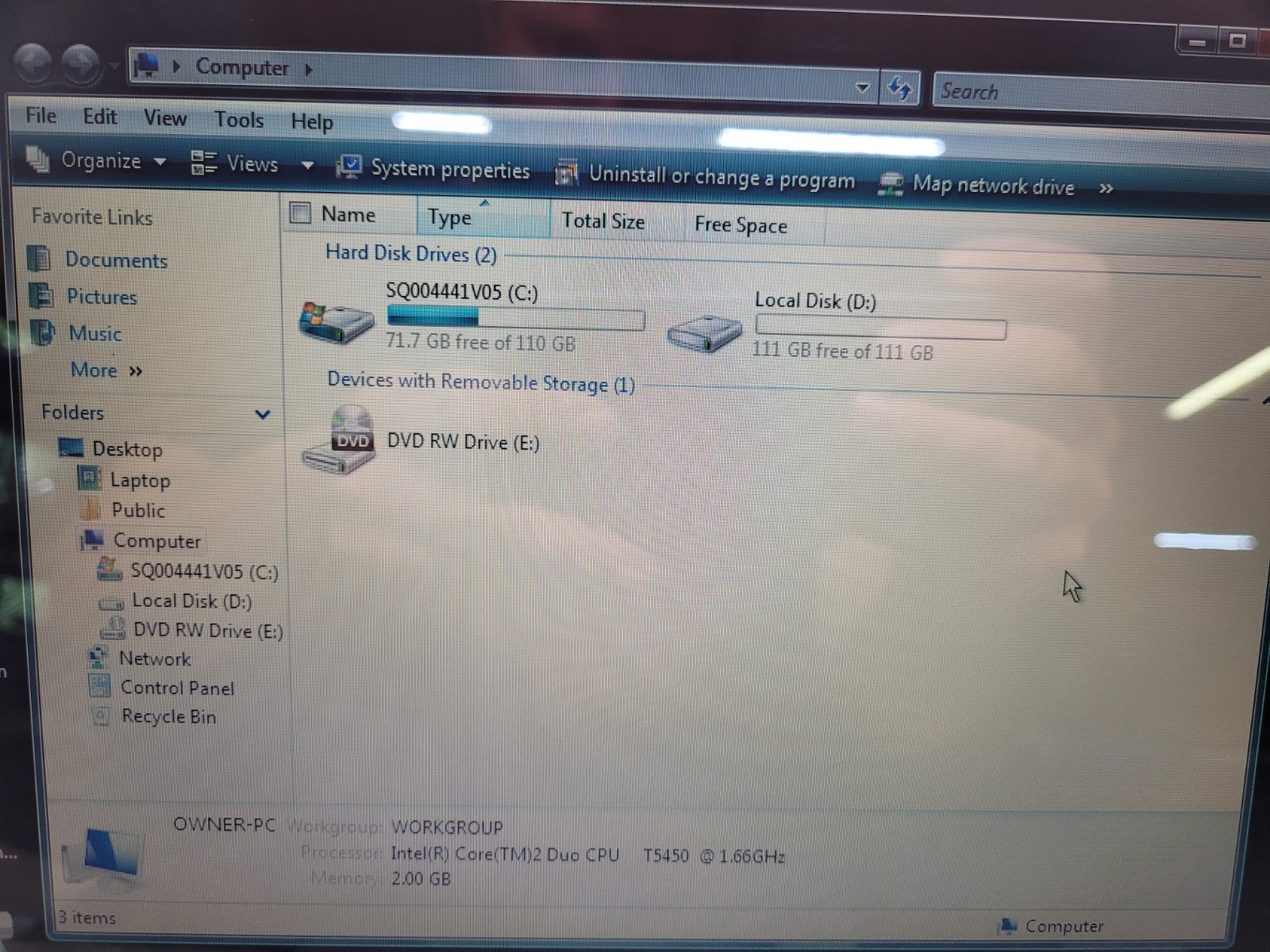 Toshiba Satellite X205 ‘Baby Qosmio’ 1.66ghz 2gb 1tb 8700m GT Retro Gaming Win V
