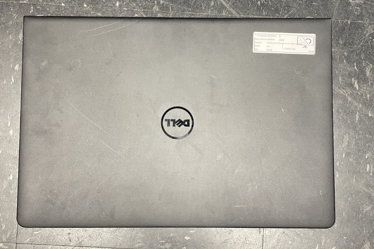 Dell Insprion 15-3552 Celeron N3050 4GB NO SSD/OS SOLD-AS-IS