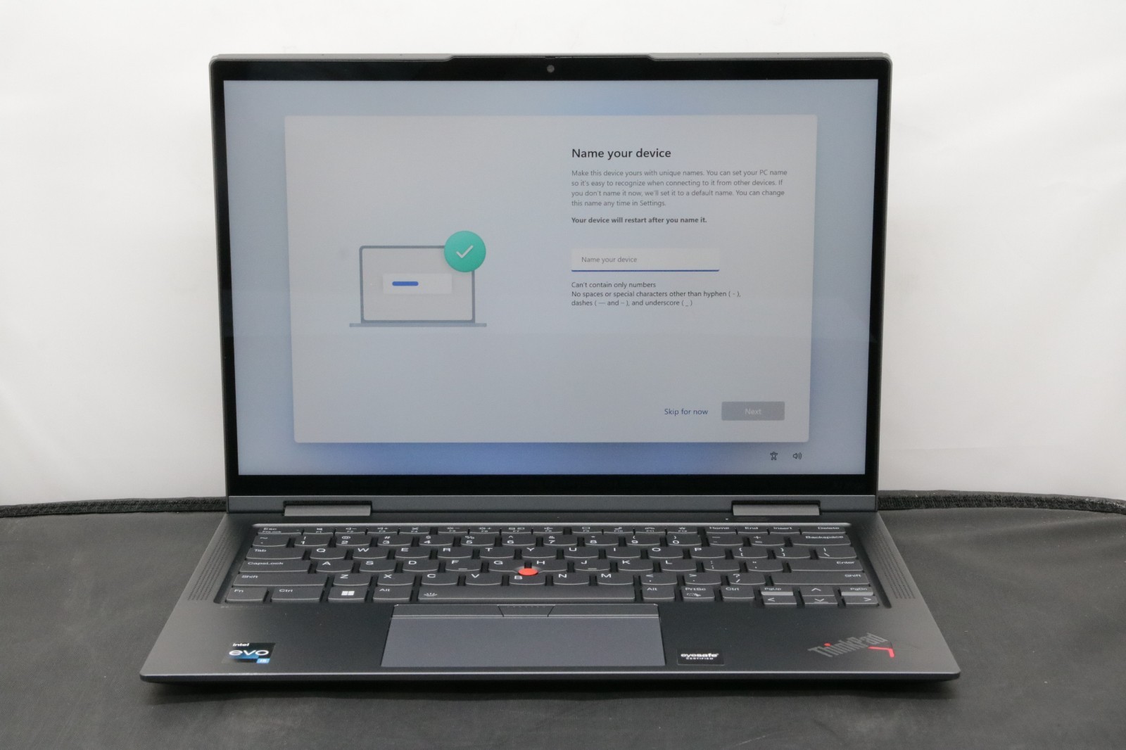Lenovo ThinkPad X1 Yoga Gen 7 – i5-1235U – 16GB, 256GB, Windows 11 +Adapter