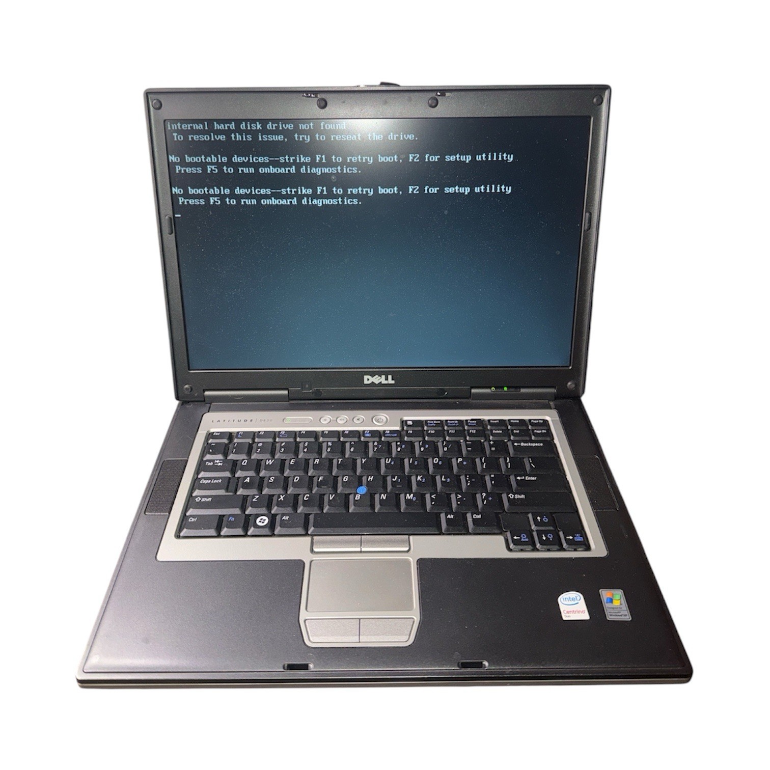 Dell Latitude Laptop D830 Duo Core 1GB NO HDD NO OS