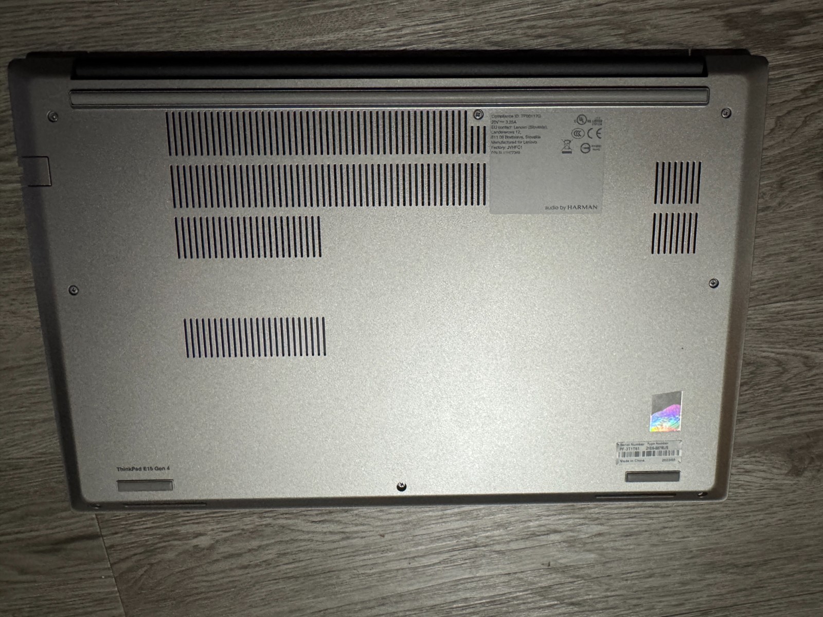 Lenovo ThinkPad E15 Gen 2 20TD001NUS 15.6″ i7-1165G7 2.8GHz 32GB RAM 512GB SSD