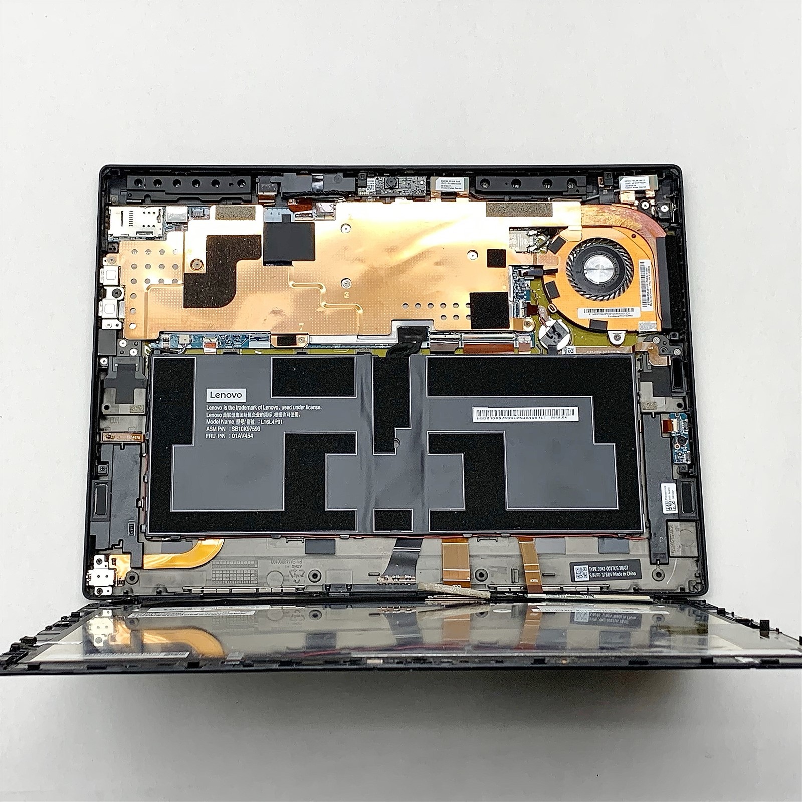 Lenovo ThinkPad X1 Tablet Intel Core i7 8650U 1.90GHZ 13″ 8GB RAM NO HDD Parts
