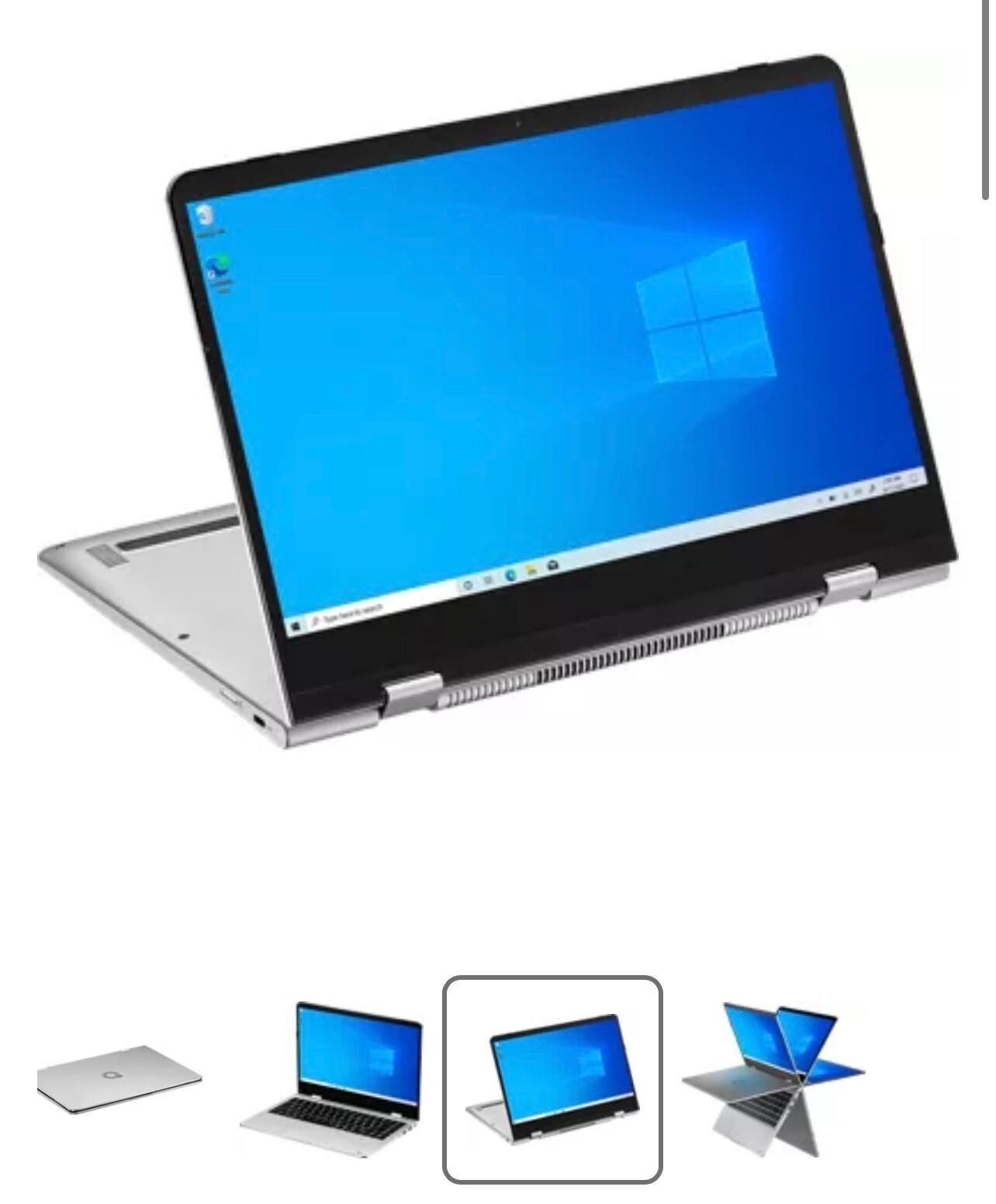 Orbic Airsurf Touchscreen Laptop With TikTok Installed 256GB Core i3 Windows 11