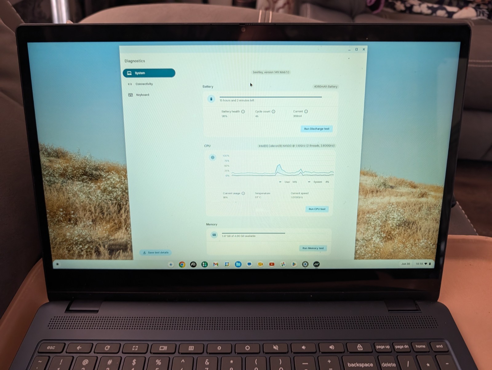 Lenovo Flex 3 IP Flex 3 Chrome 15IJL7 15″ Chromebook Intel N4500 Midnight Blue