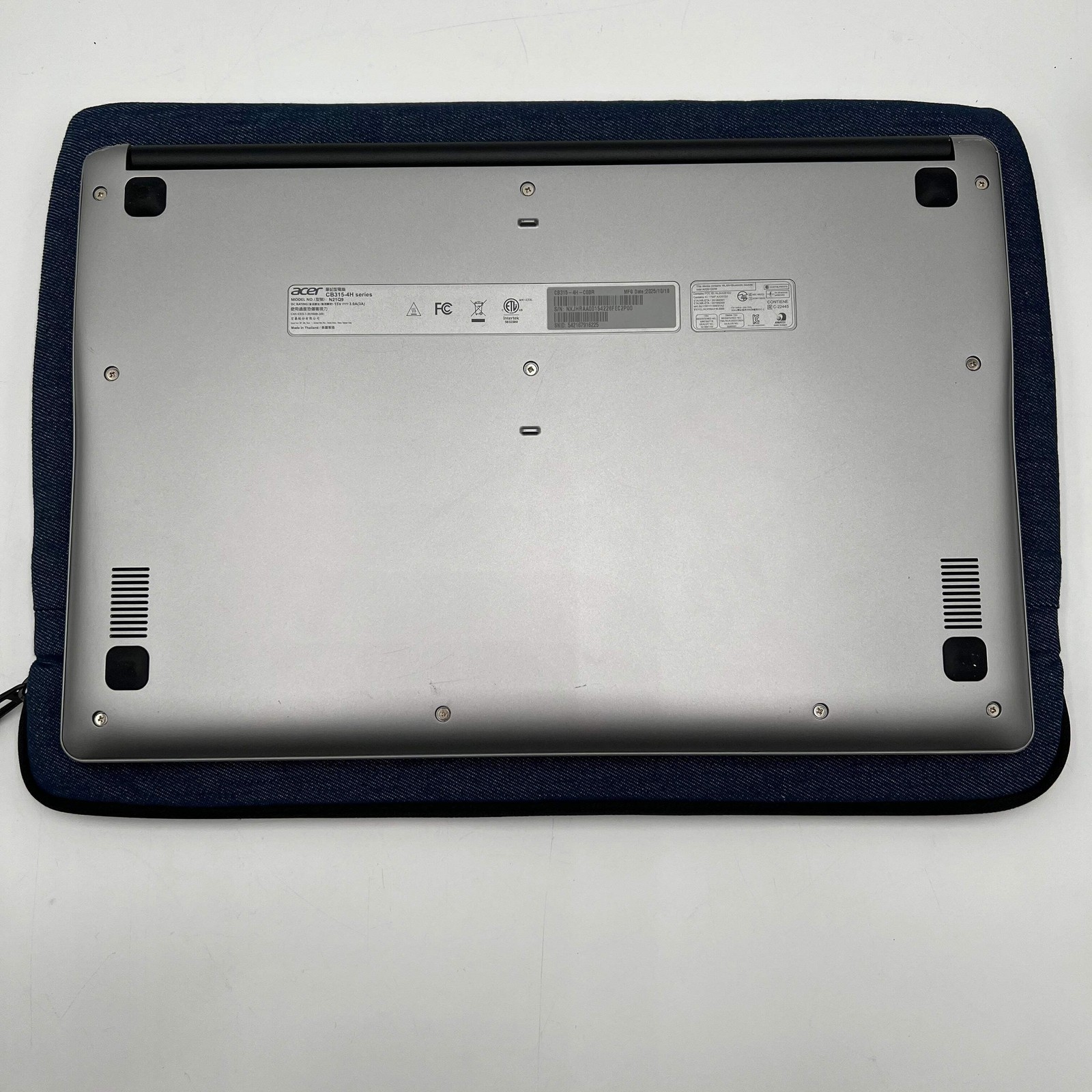 Acer Chromebook 315 Chrome OS Laptop 15.6″ 4GB RAM 64GB Storage Used B