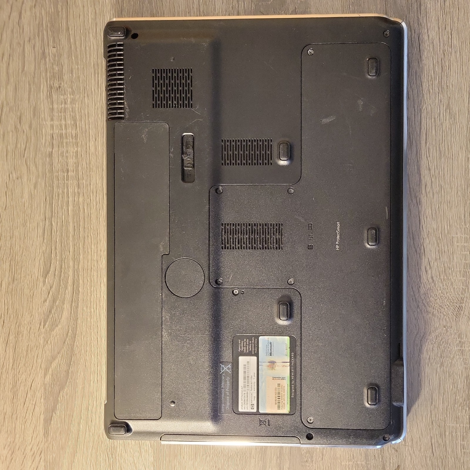 HP Compaq AMD TURION X2 DUAL CORE @2.00GHz 4GB 250GB HDD WIN 10 PRO NEED BATTERY