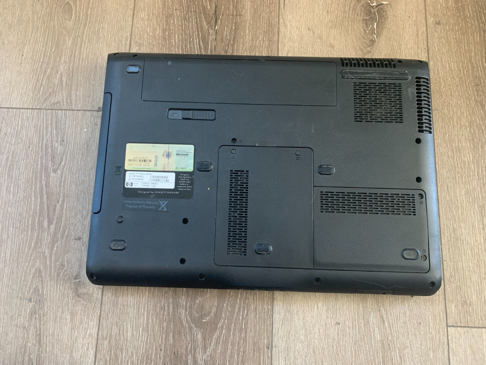 HP Pailion dv6000 15.4″ Intel Core 2 Duo T5750 2.00GHz 4GB RAM 100GB HDD Win 7