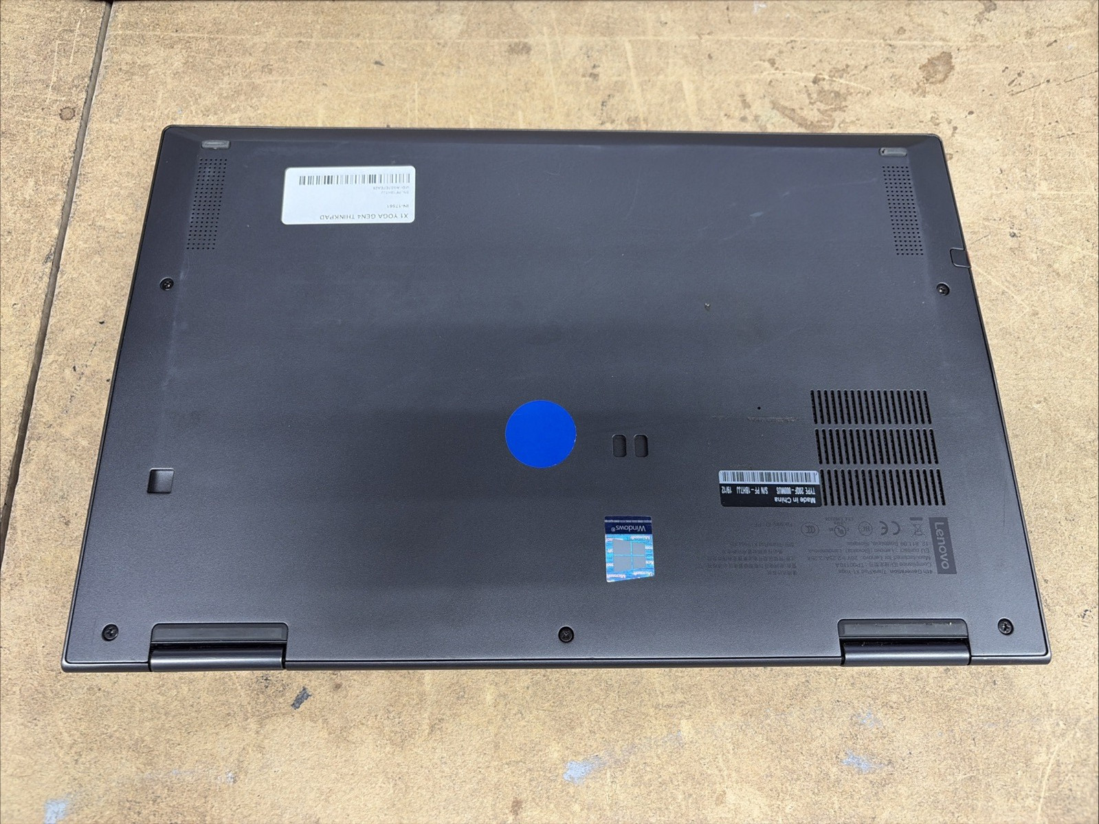 Lenovo ThinkPad X1 Yoga 4th Gen i5-8265U @ 1.60 GHz 8GB RAM NO OS/SSD/AC W/ PEN