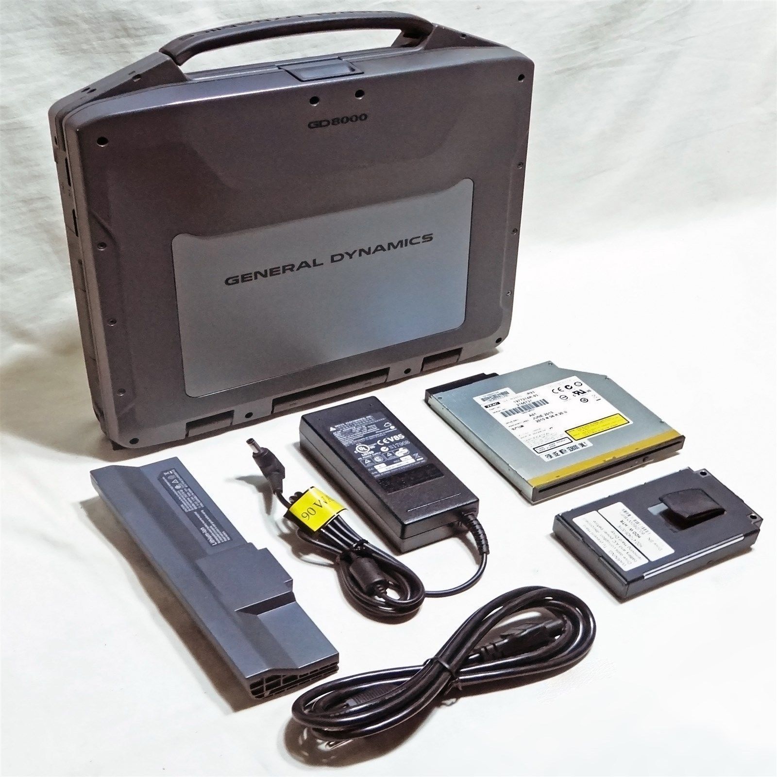 Itronix GD8000 4TB 8GB RAM Touchscreen Rugged GPS Backlit Good Battery Laptop