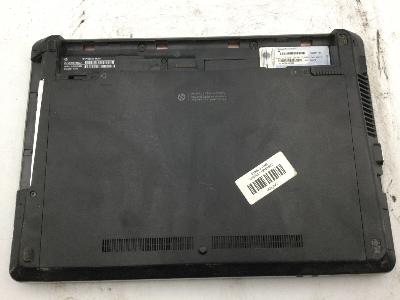 HP PROBOOK 4430S – FOR PARTS – INTEL I3 2310 – 8GB RAM – 14″ – READ DESCRIP – BB