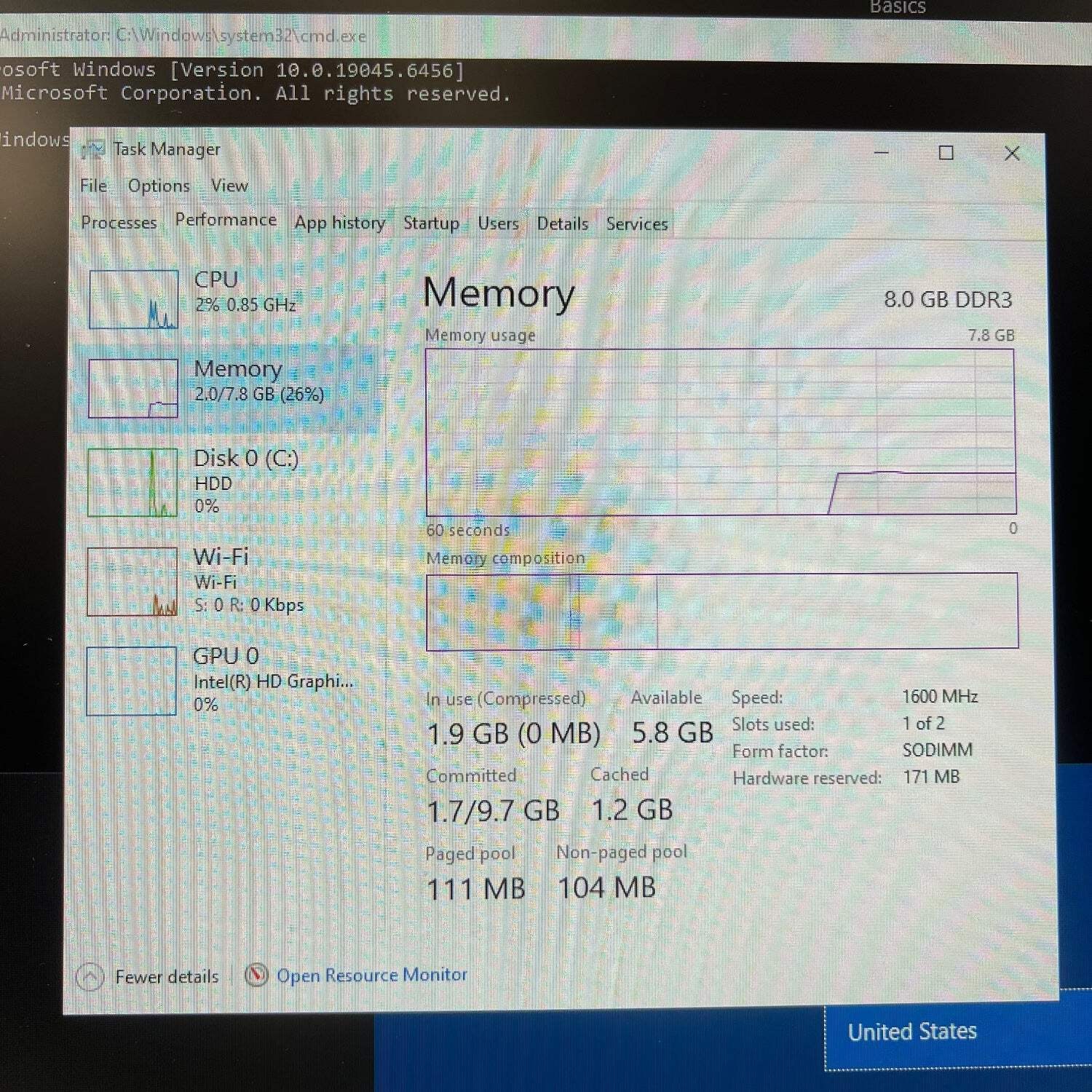 HP Intel Pentium J4205 8GB RAM 1TB