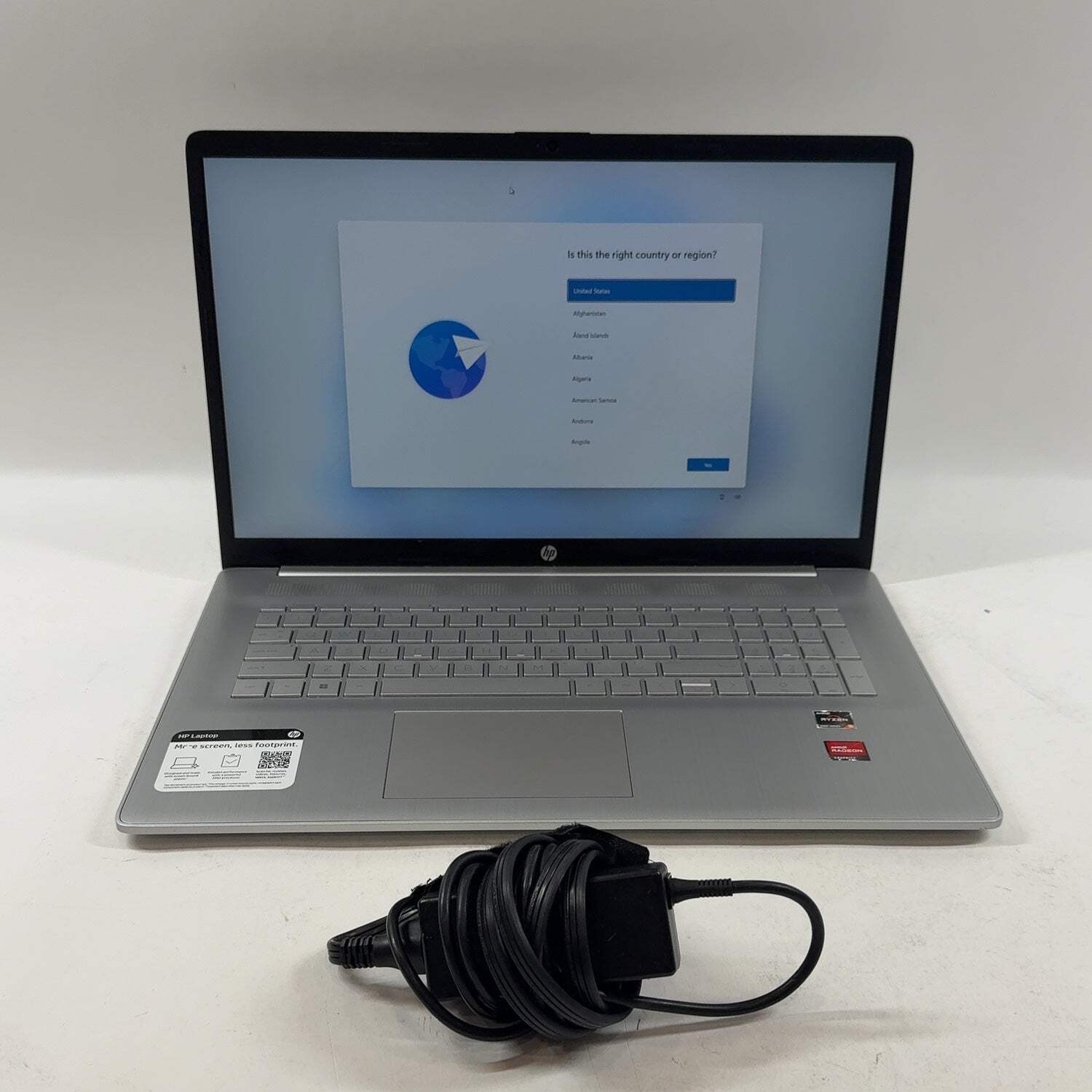 HP Laptop 17-CP0700DX 17″ Ryzen 5 5500U 2.1GHz 16GB RAM 1TB SSD