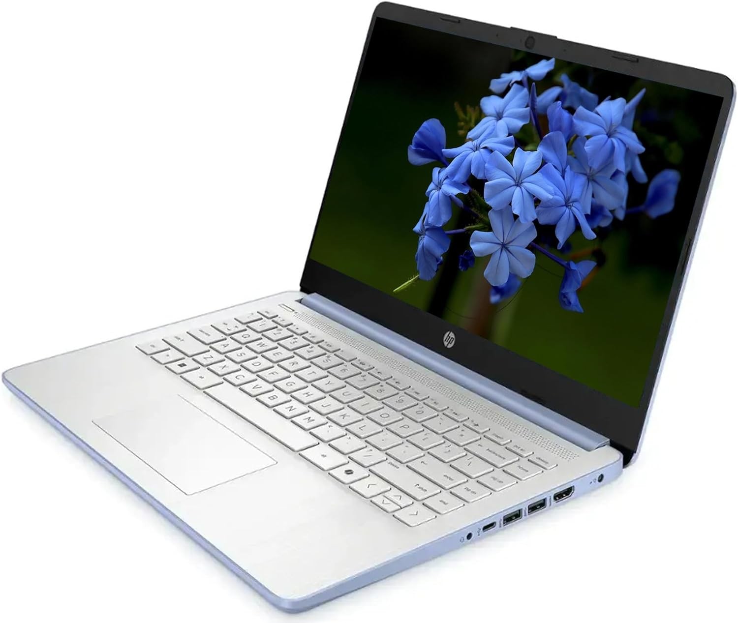 HP 14-dq6012dx 14″ Intel Processor N150 4 GB DDR4 128 GB UFS W11H Laptop, BL
