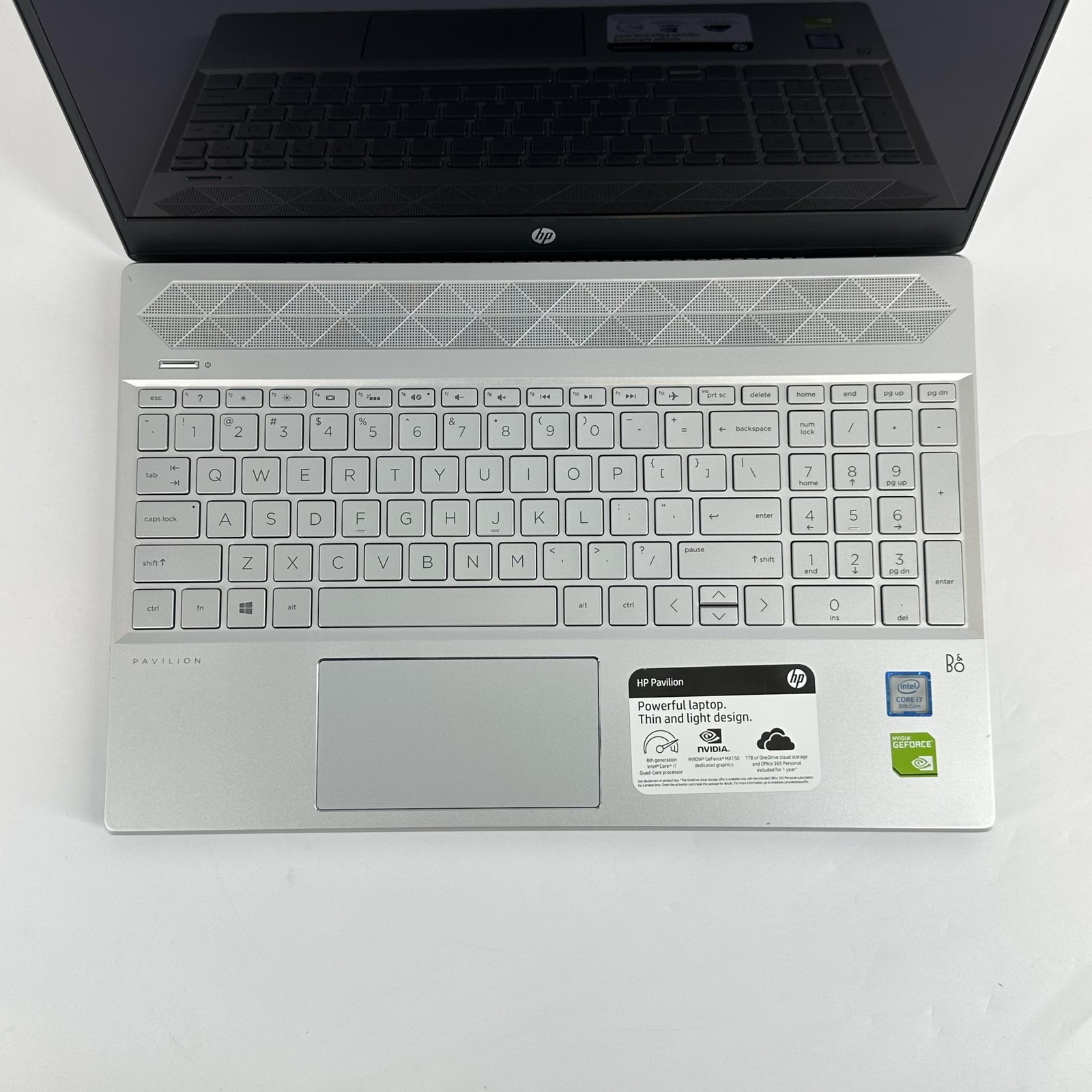 HP Pavilion 15 FHD TOUCH i7-8550U 1.80GHz 16GB 512GB SSD NVIDIA MX150 Good
