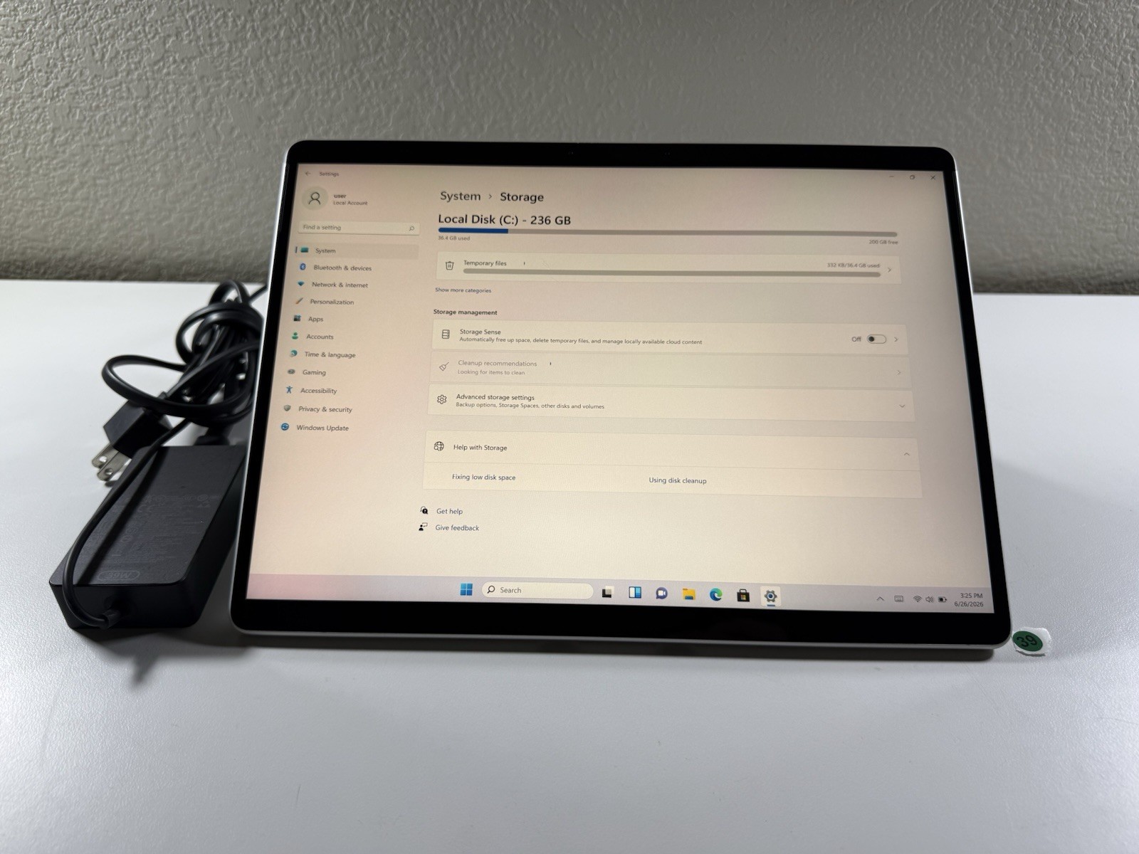Microsoft Surface Pro 8 (1982) i5-1145G7 – 16GB RAM – 256GB 120Hz – Win 11 Pro