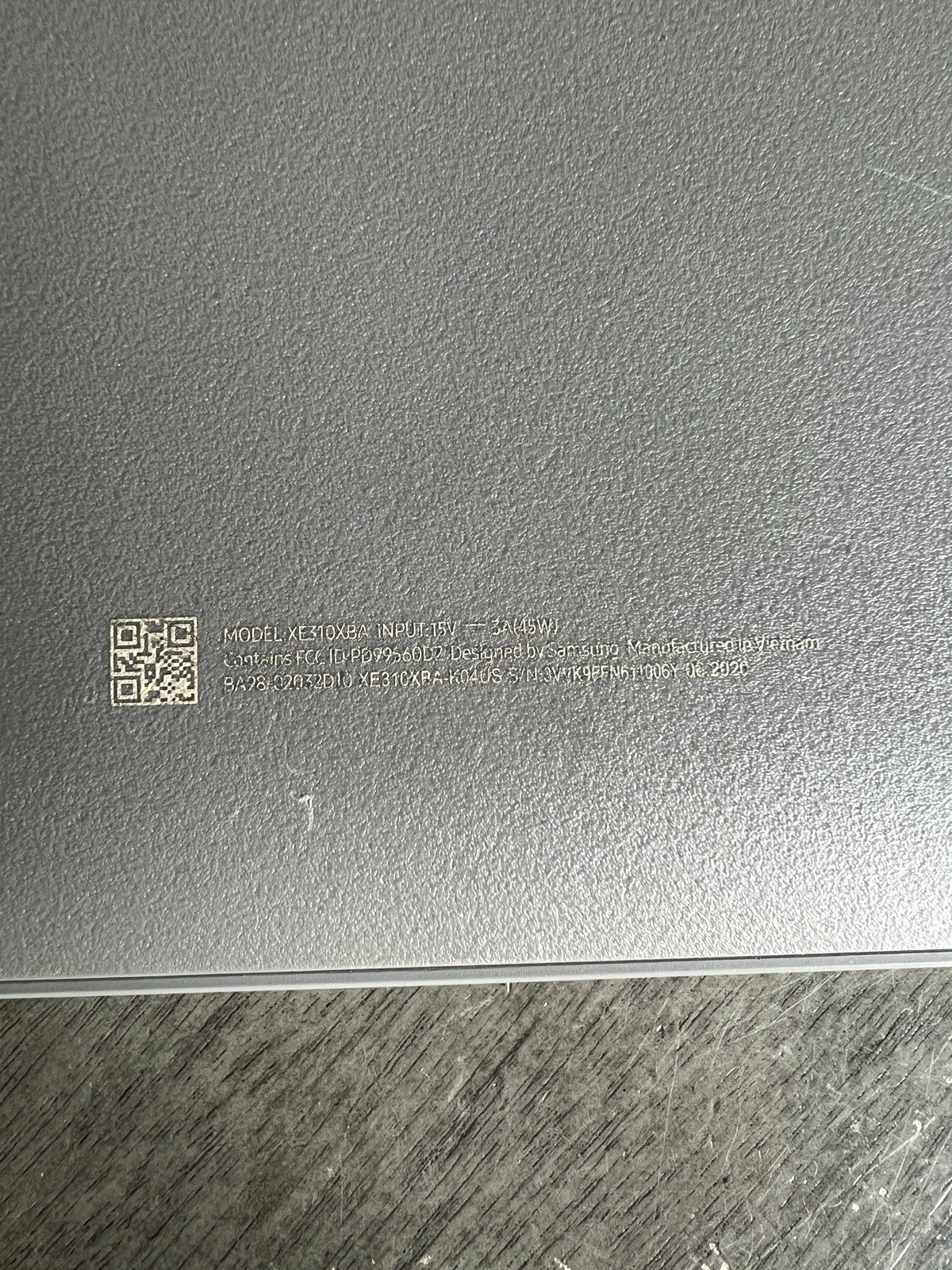 Samsung Chromebook xe310xba-K04US