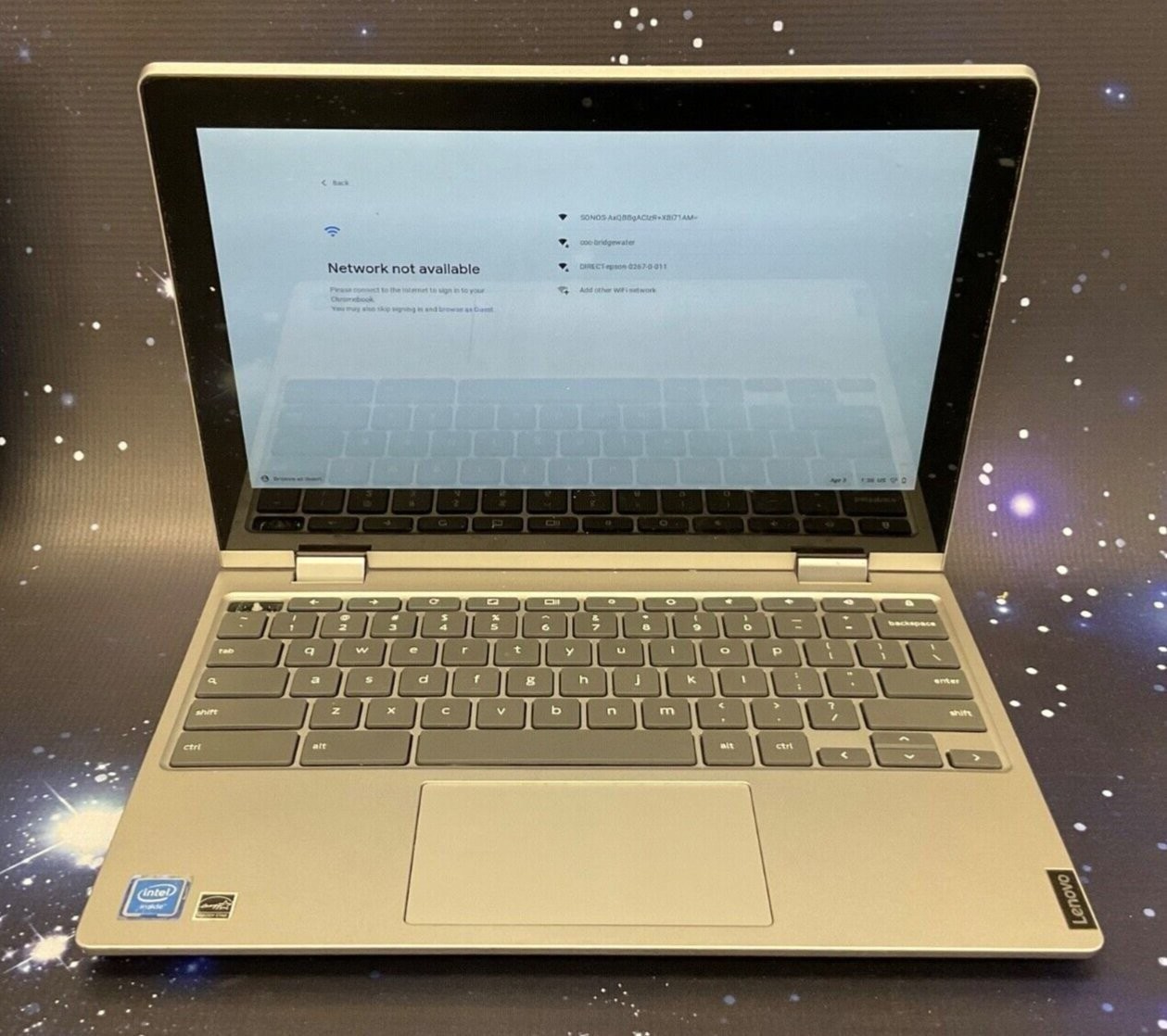 Lenovo Chromebook C340-11 11.6″ HD Touchscreen Celeron N4000 81TA0010US (AS IS)