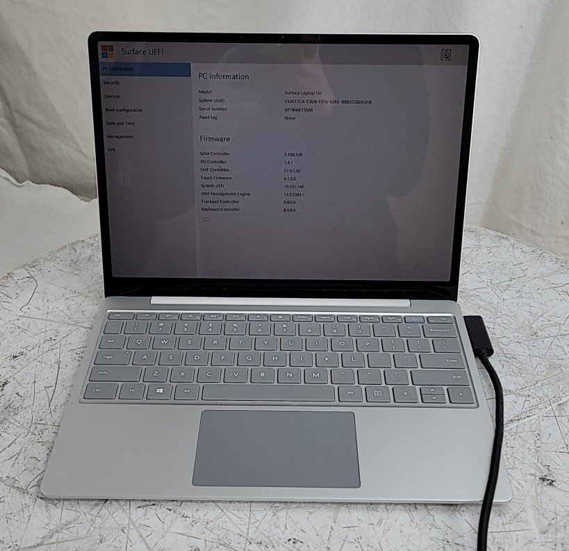 MICROSOFT Surface Laptop Go 1943 Laptop Core I5-1035G1 8GB 128GB SEE NOTES
