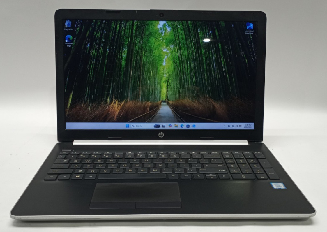 HP 15-da0xxx 15.6″HD i3-8130U@2.20GHz 4GB RAM 256GB NVMe Win11 Home WH791!