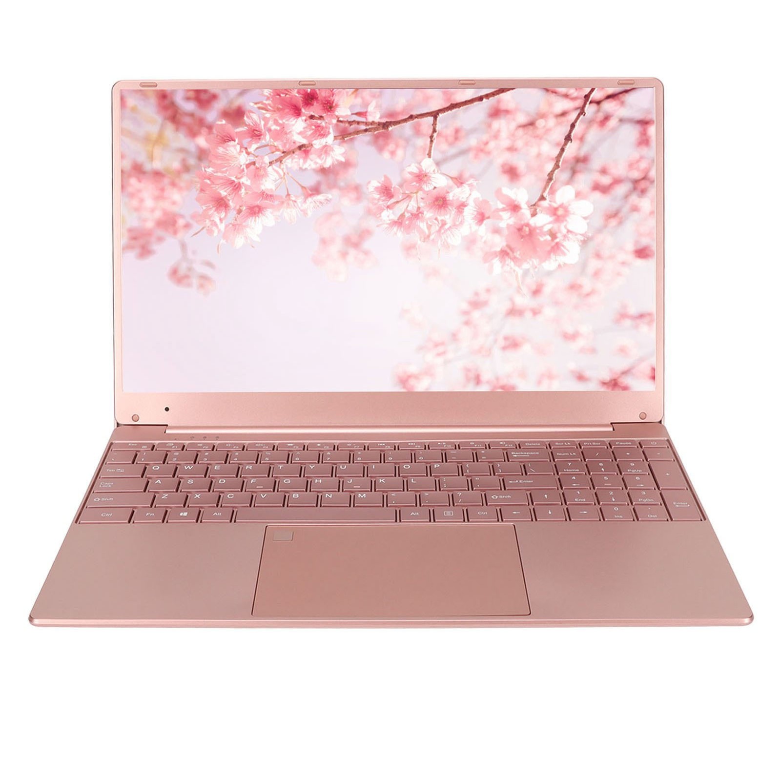 15.6in Laptop For N5095 CPU For Win11 Pink Laptop With Fingerprint Keypad B GQDZ