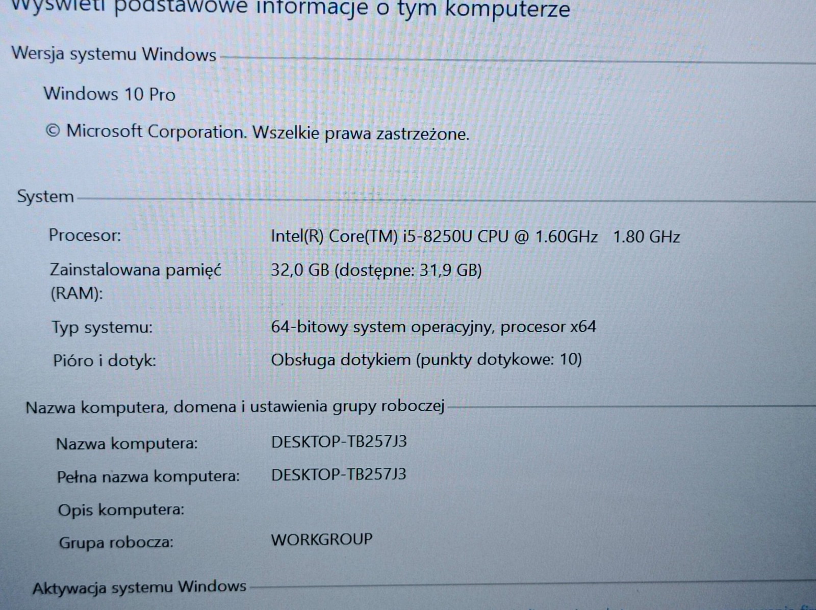 Business Laptop Dell Latitude 3390 2in1 P69G001 /I5-8250U/32GB RAM/512GB SSD/…