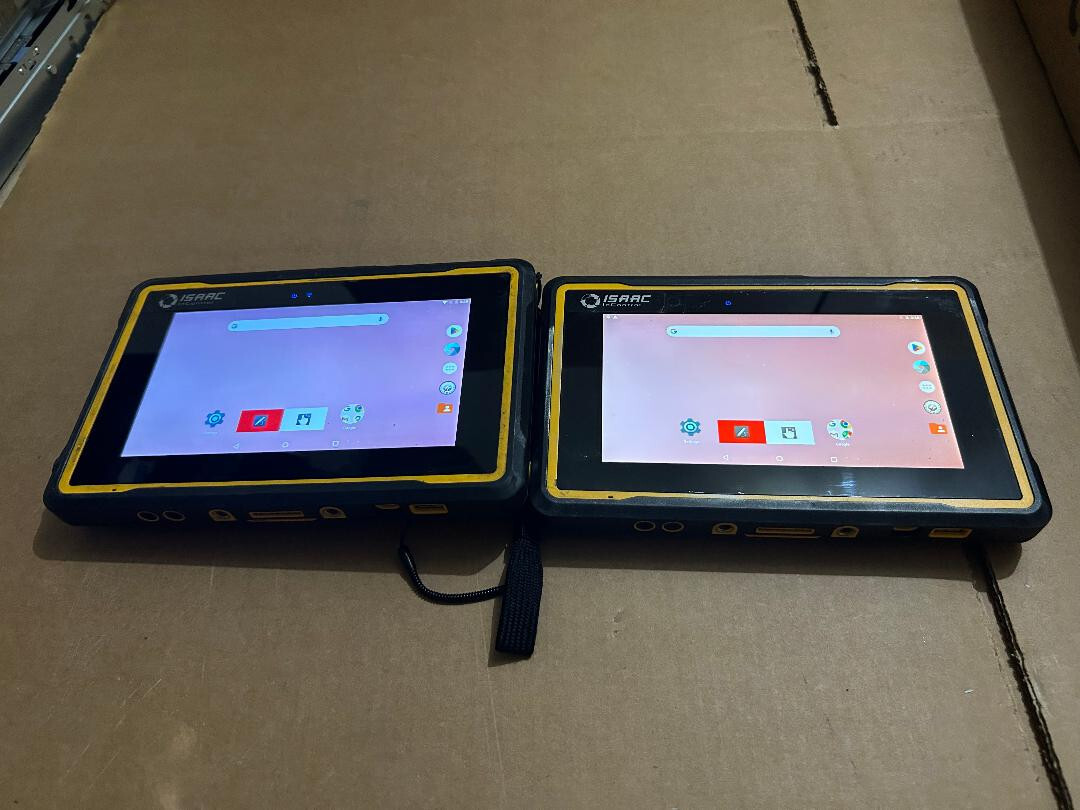 Qty.2 Getac Isaac Powered ZX70 Intel ATOM X5 Rugged 16GB Tablet