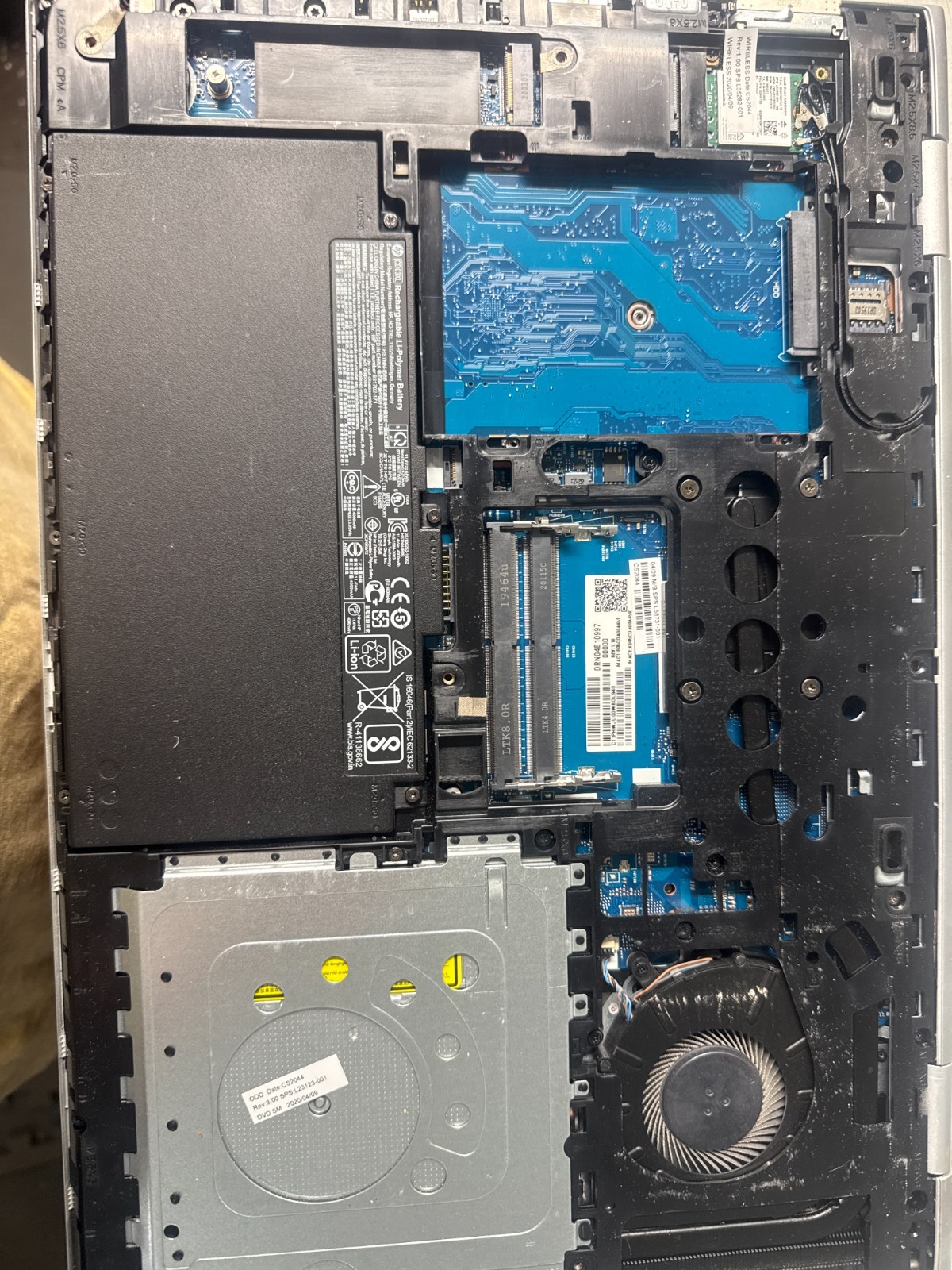 HP ProBook 650 G5 Intel Core i5-8265U 1.6ghz NO RAM NO HDD – FOR PARTS/REPAIR