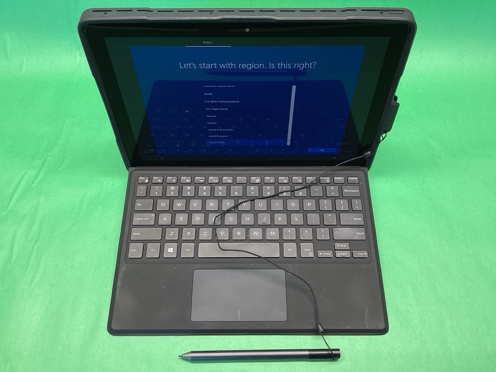 Dell Latitude 5285 2 in 1 Laptop i5-7300U 256GB 8GB & Case & Pen – UNTESTED
