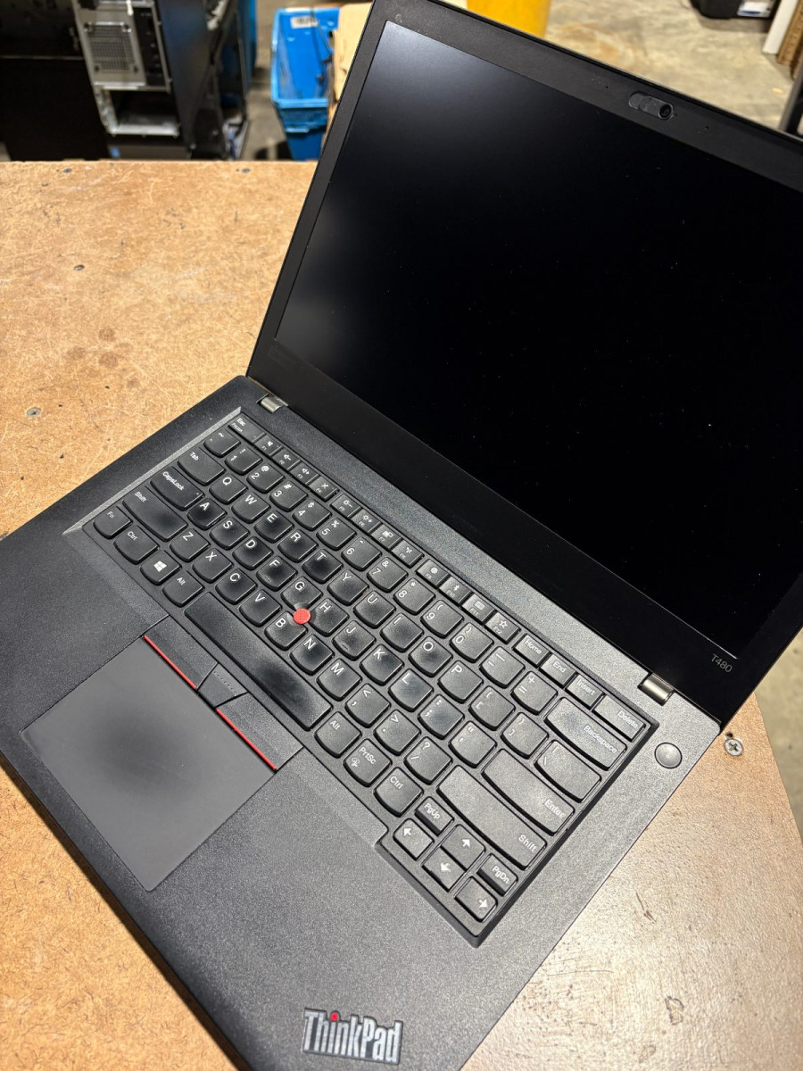 Lenovo ThinkPad T480 14″ i5-8250U 8GB RAM 256GB SSD No Charger/OS
