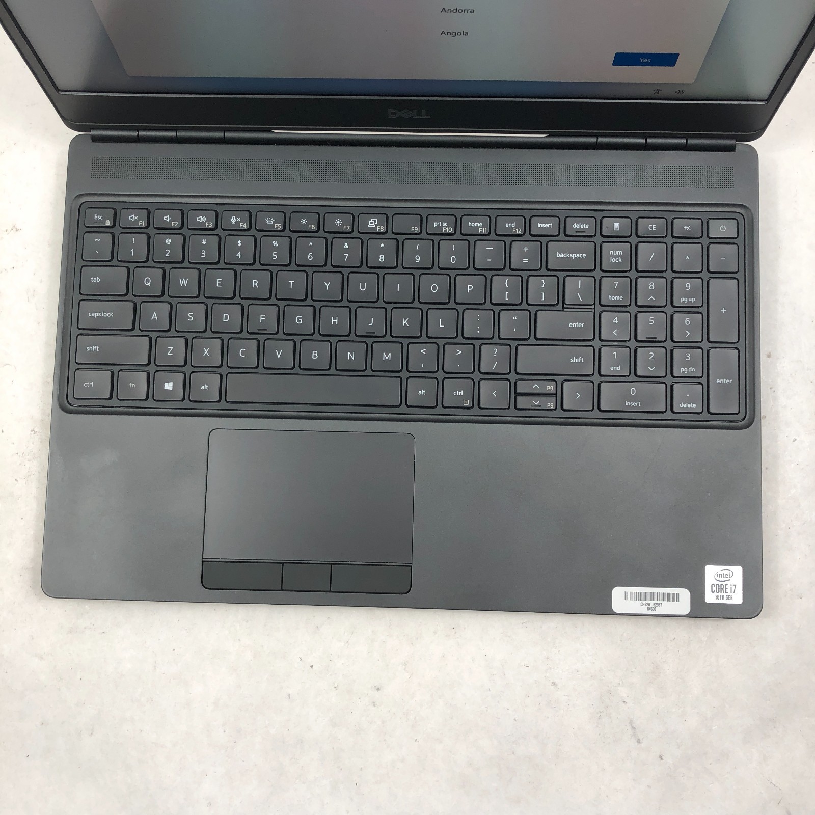 Dell Precision 7550 FHD Core i7-10875H 32GB 512GB SSD NVIDIA RTX 3000 Win 11 Pro