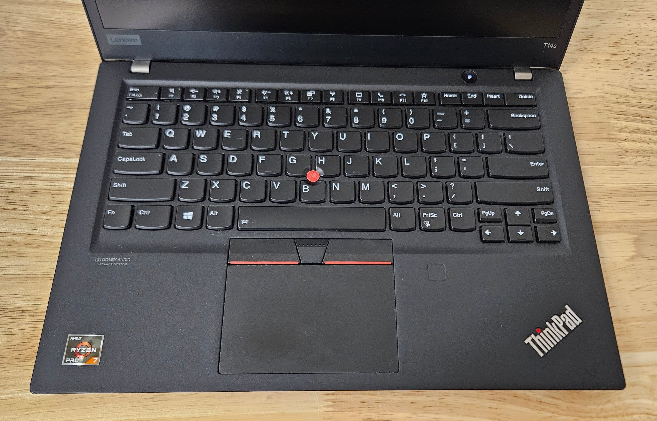 Lenovo T14 Gen1 Ryzen7Pro 4750U 1.7GHz 16GB RAM 512GB SSD W11P w/ Charger