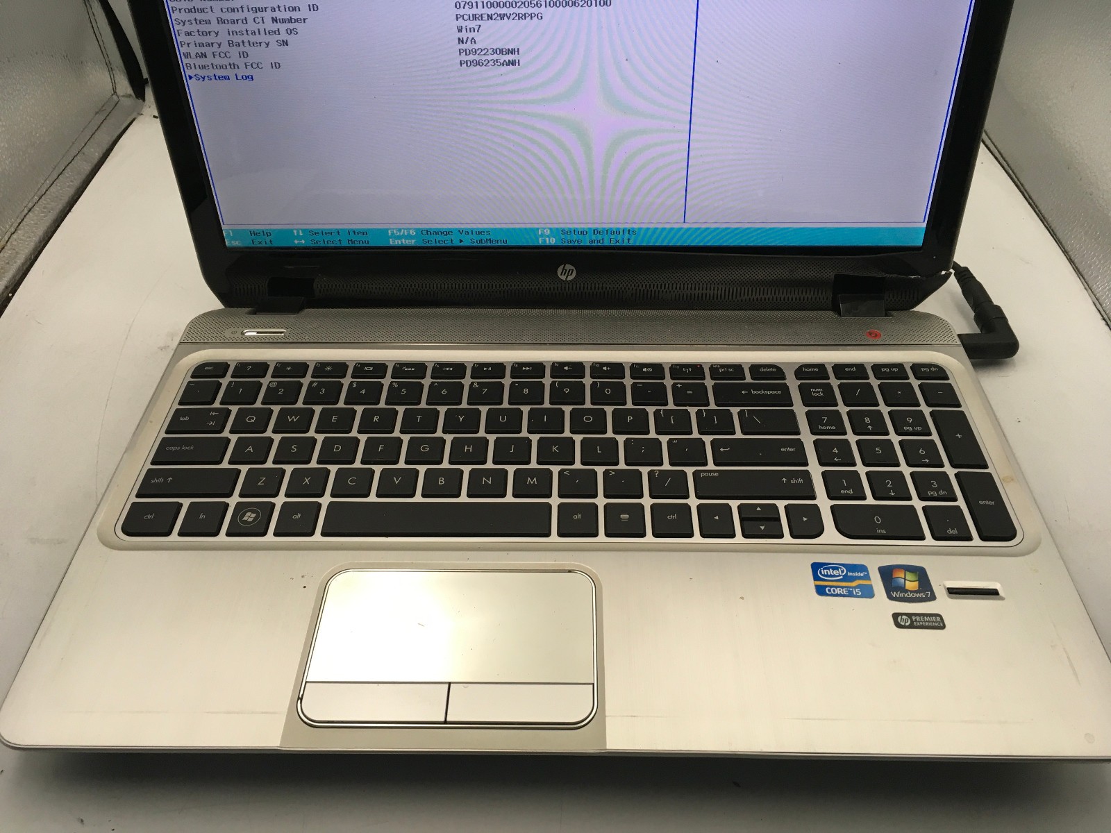 HP PAVILION M6 1045DX – BOOTS TO BIOS – INTEL I5 3210M – 8GB RAM – READ DESC -BB