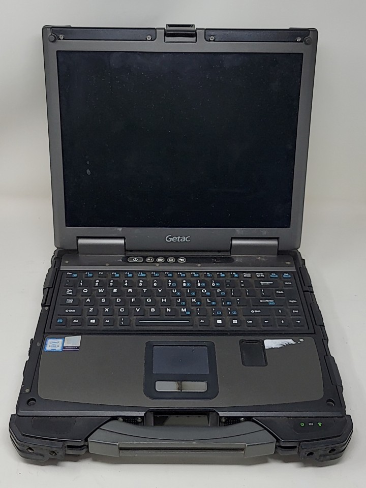 GETAC B300G6 Rugged Laptop Intel I5-6200U For Parts or Repair SEE NOTES