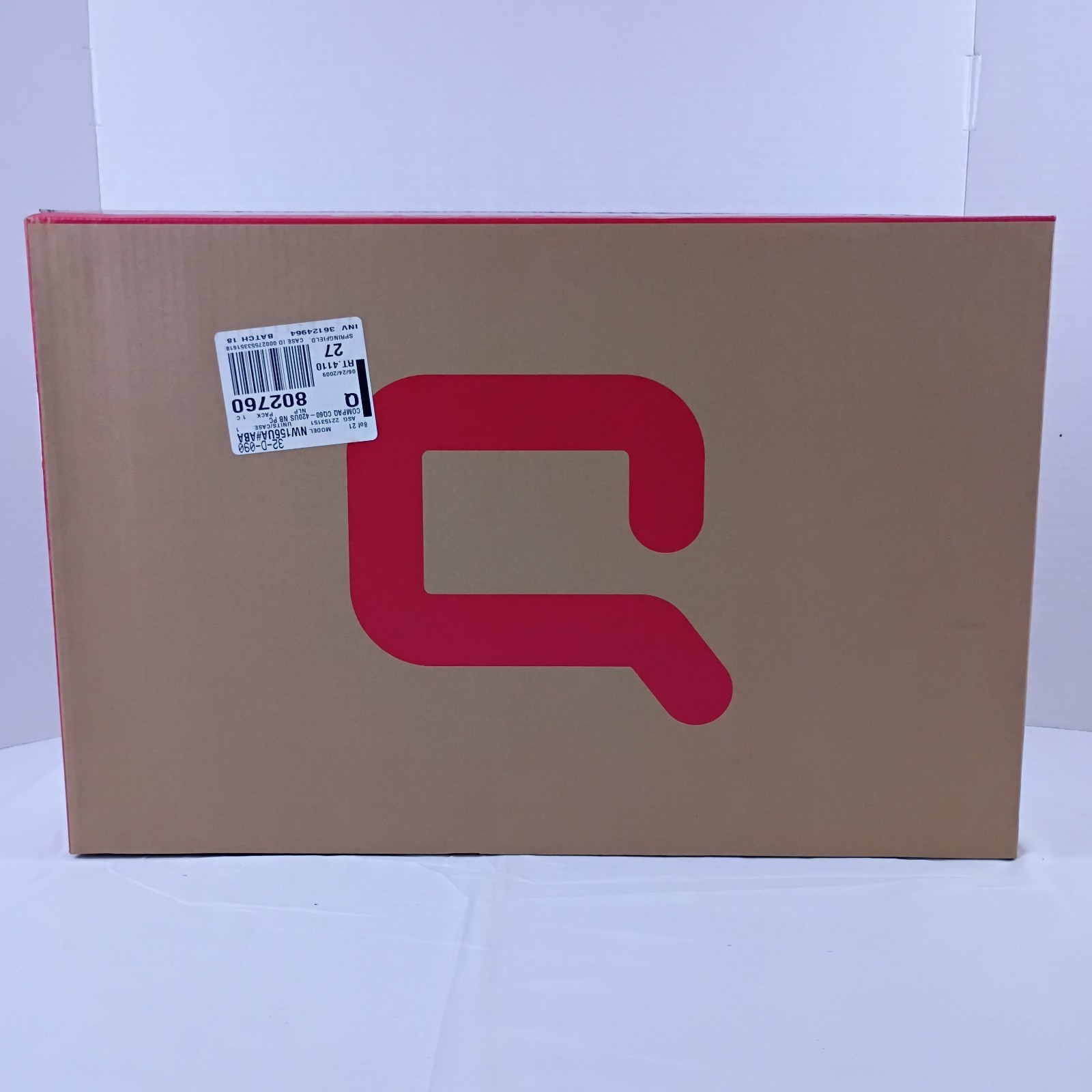 Compaq Presario CQ60-420US Notebook PC 250GB 3072MB DDR2 15.6” New in Box