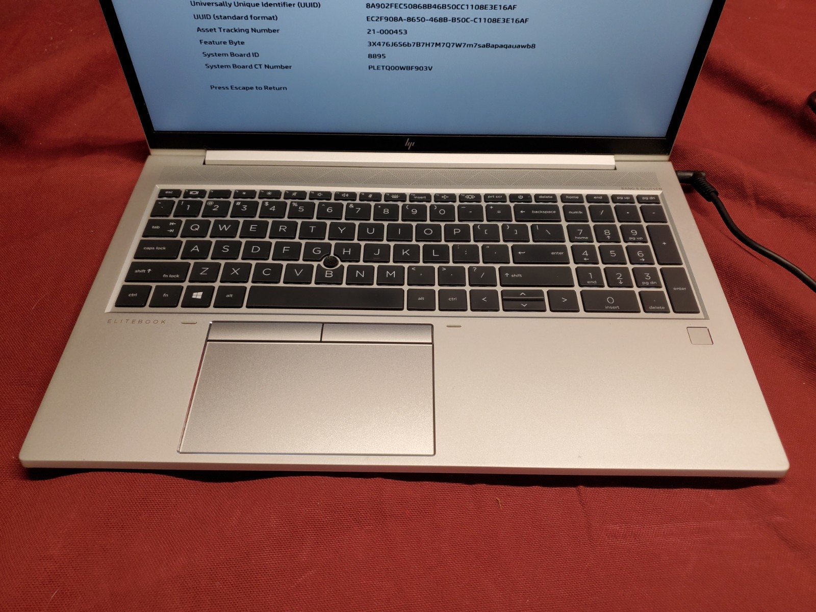HP EliteBook 855 G8 Ryzen 7 PRO 5850U 1.90GHz / 16GB/256GB SSD/ 1920×1080 #2877