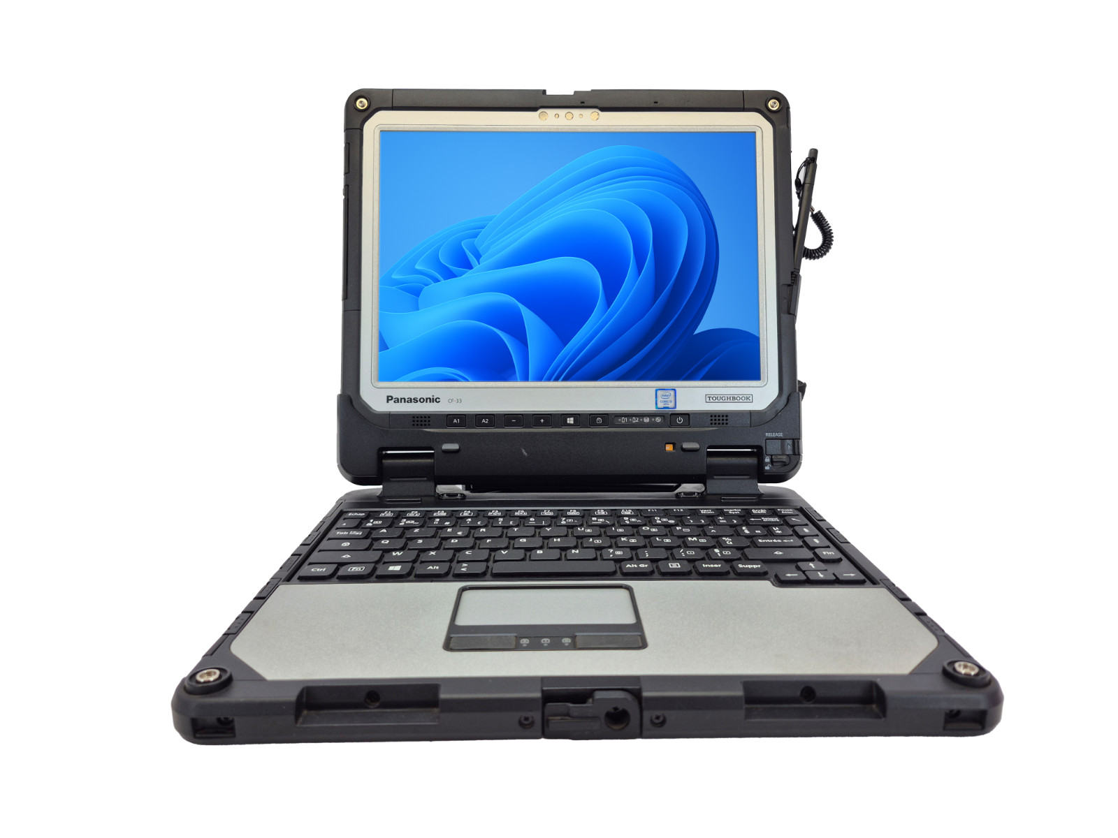 Panasonic Toughbook CF-33 MK1 IntelCore i5-7th 256GB SSD 8GB RAM + Hand Strap