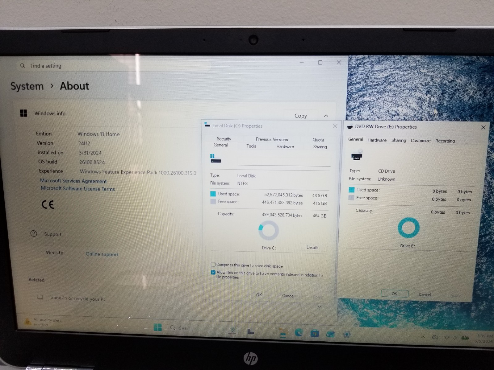 HP Pavilion 15-aw 15.6″ Touch AMD A12-9700P 2.5GHz 8GB RAM 500GB SSD Win11H READ