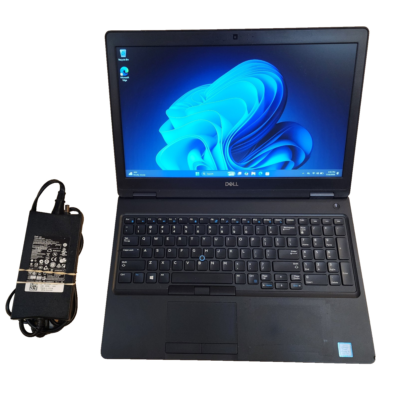 Dell Latitude 5591 15.6″ Quad-Core i5-8400H 16GB RAM 256GB SSD Win11 Pro Laptop