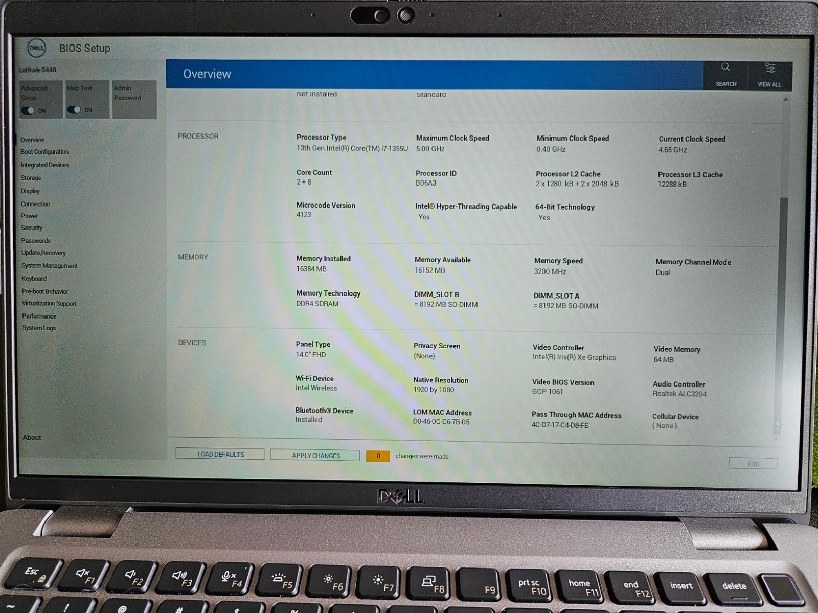 Dell Latitude 5440 14″ FHD i7-1355U 10-Core 16GB 512GB NVMe Win11 Pro WiFi 6E