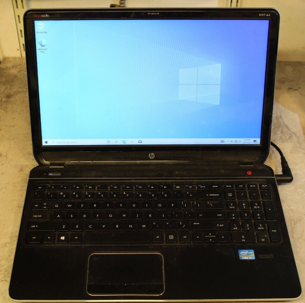 HP ENVY dv6 1TB HDD Win 10 12GB i7-3630QM@2.4GHz CPU 1 Row Bad Pixels