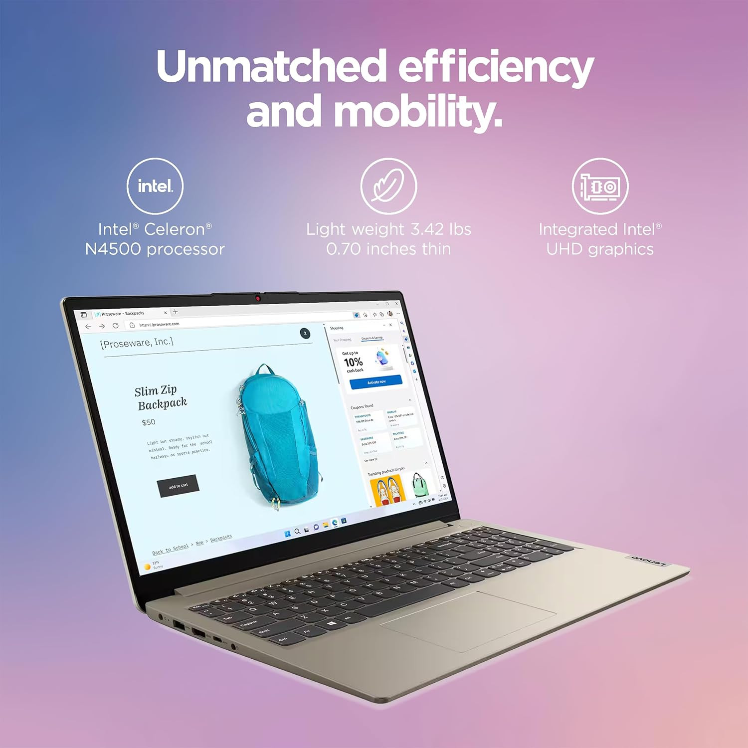 Ideapad Laptop Computer 2025, 15.6″ Display, 20GB RAM, 1.6TB Storage (1TB SSD +