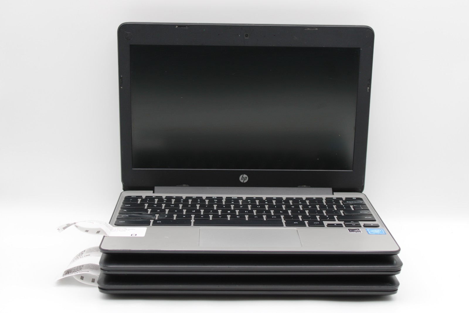Lot of 3 HP Chromebook 11 G5 _ Celeron N3060 _ 2GB ram _ 16GB eMMC _ ChromeOS