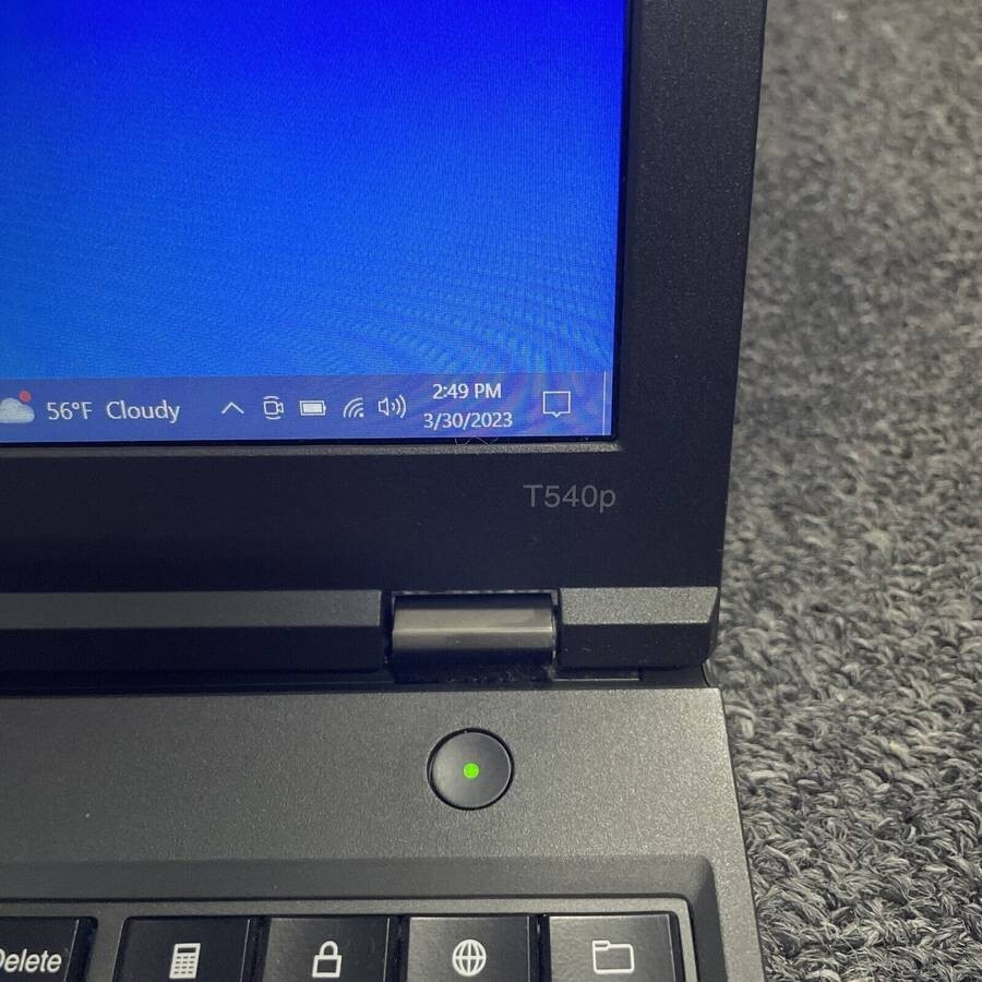 Lenovo ThinkPad T540p Core i7 4600M 2.9GHz 16GB RAM 500GB HDD Win Pro w/ charger