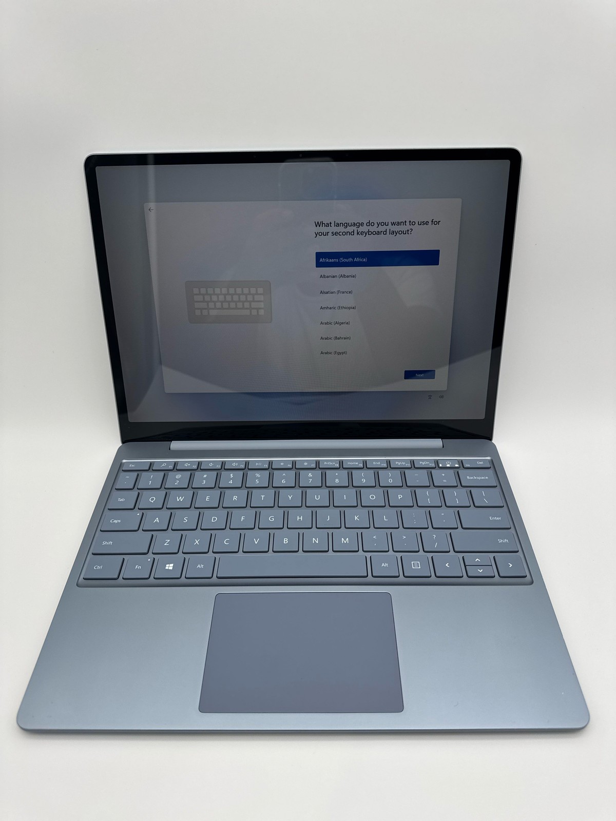 Microsoft Surface Laptop Go 12.4in Intel Core i5 8GB Memory 128GB SSD Ice Blue