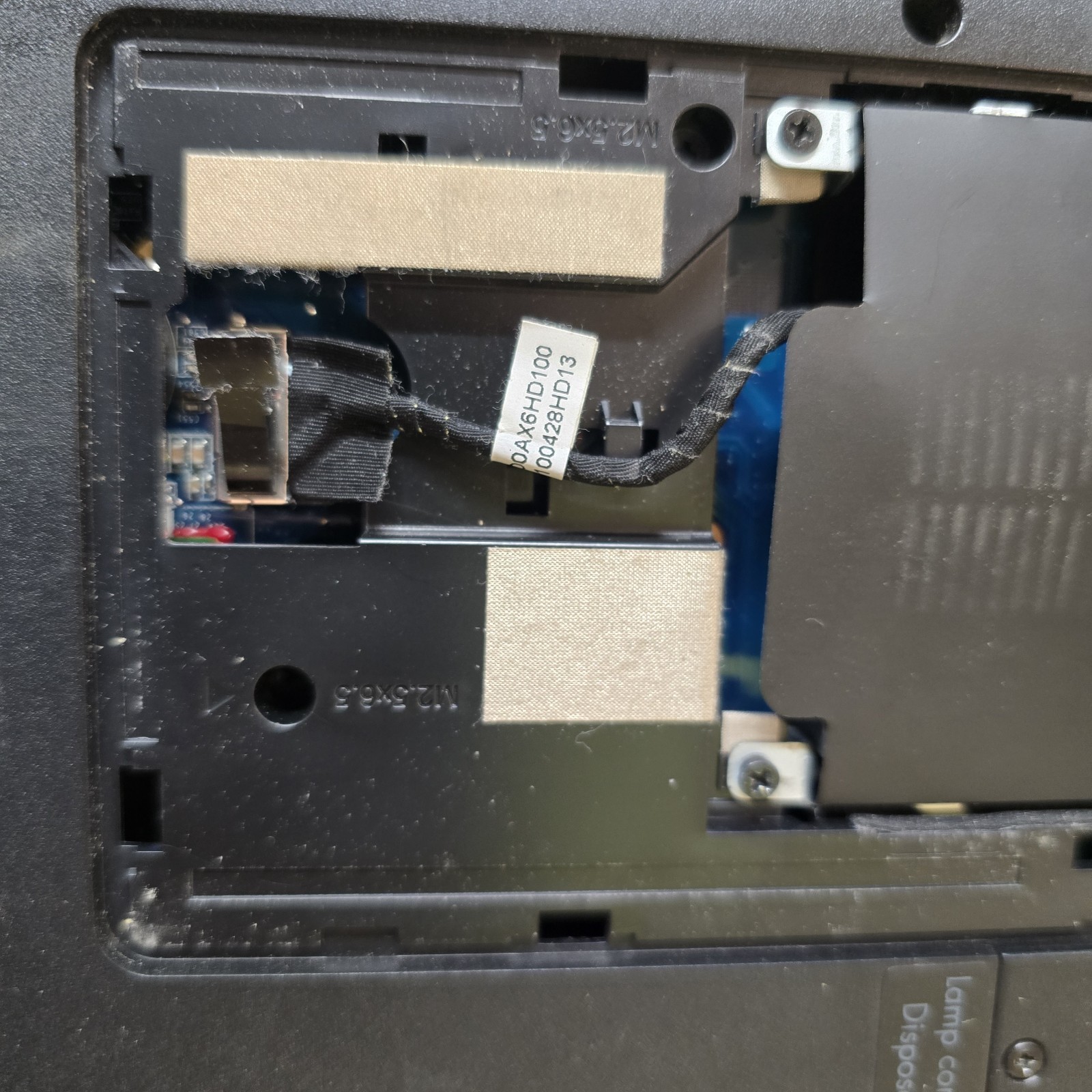 HP G62-225DX Laptop Pentium 2GB RAM No HDD No Battery No Power Parts Repair
